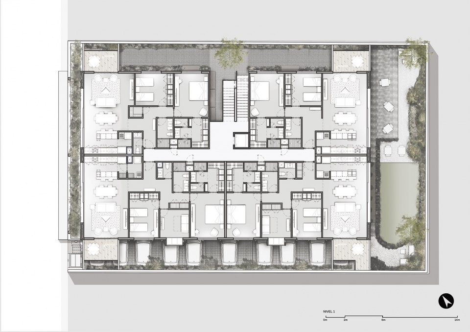 墨西哥 Hacienda Santa Bárbara 107 公寓丨墨西哥克雷塔罗丨Cuartopiso +Barragán Arquitectos-47