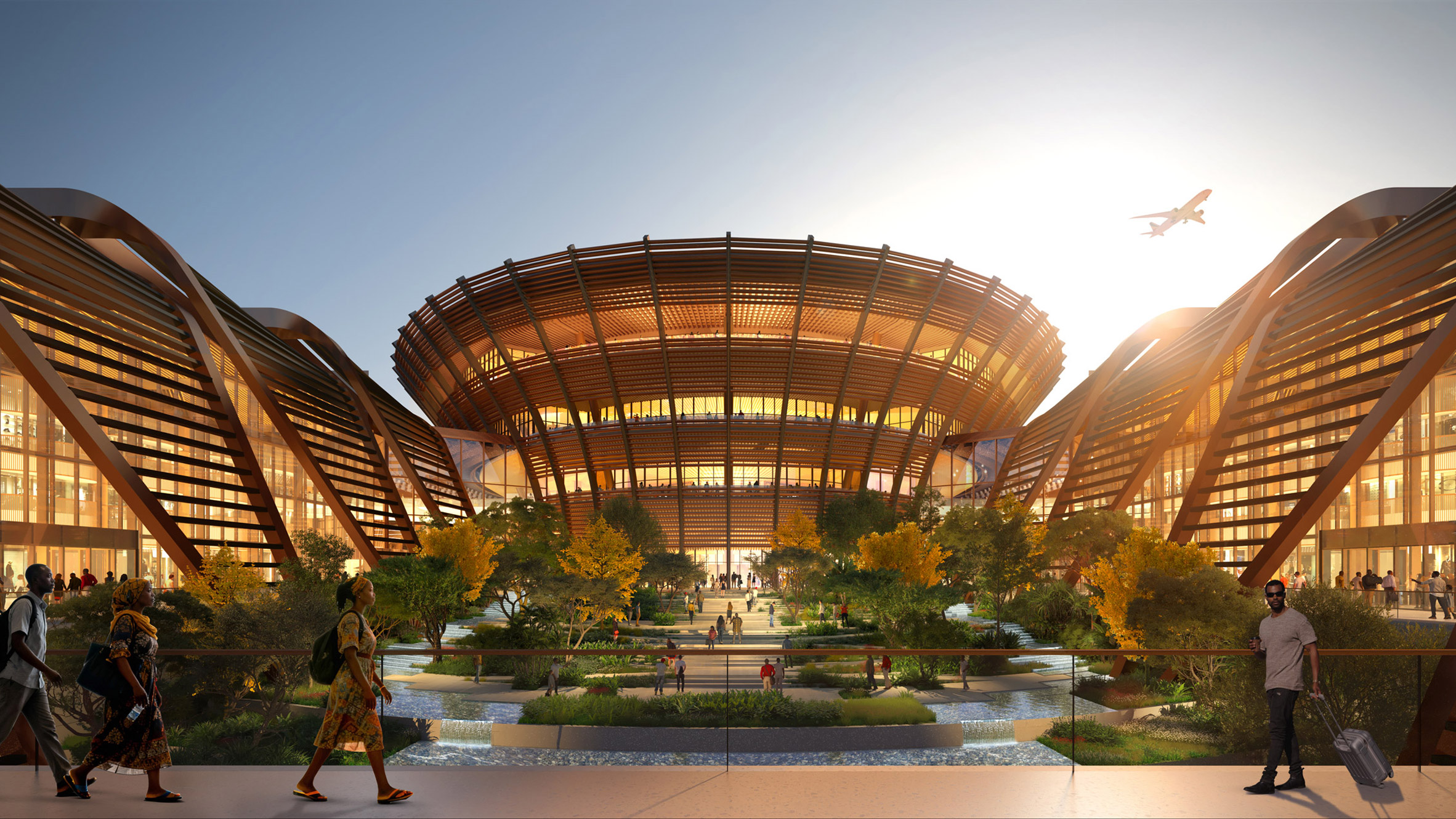 Zaha Hadid Architects reveals Bishoftu International Airport in Ethiopia-0