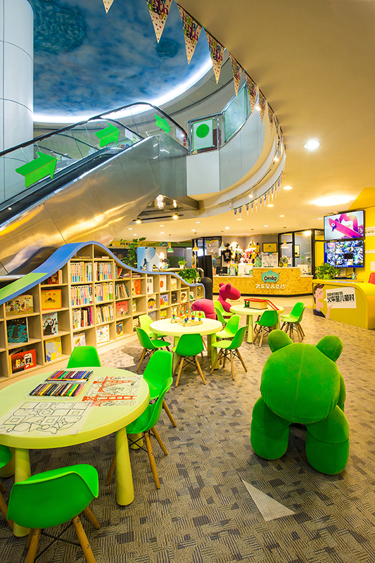 火车星儿童村(江燕校区)创意艺术空间设计-1