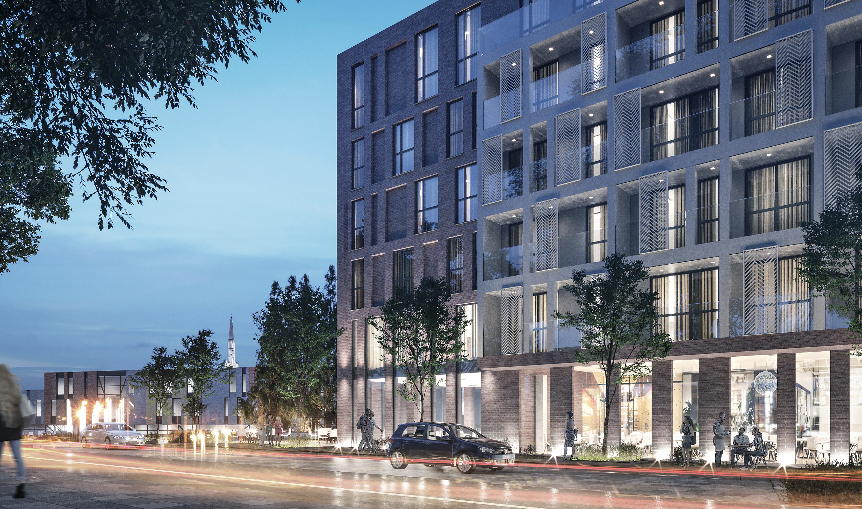 Klaipeda Riverside Development | Fragment-17