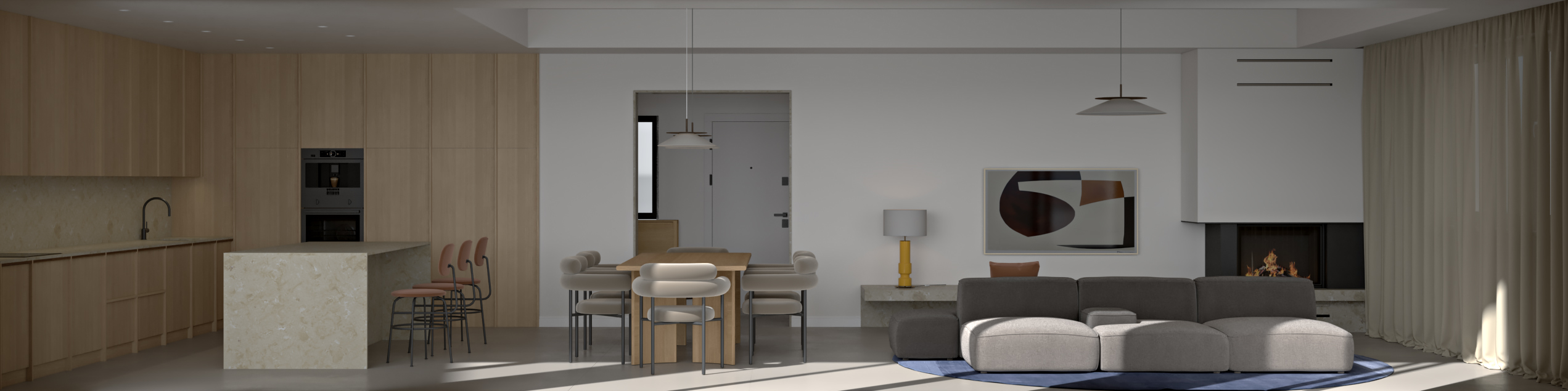 法国某房屋室内设计-14