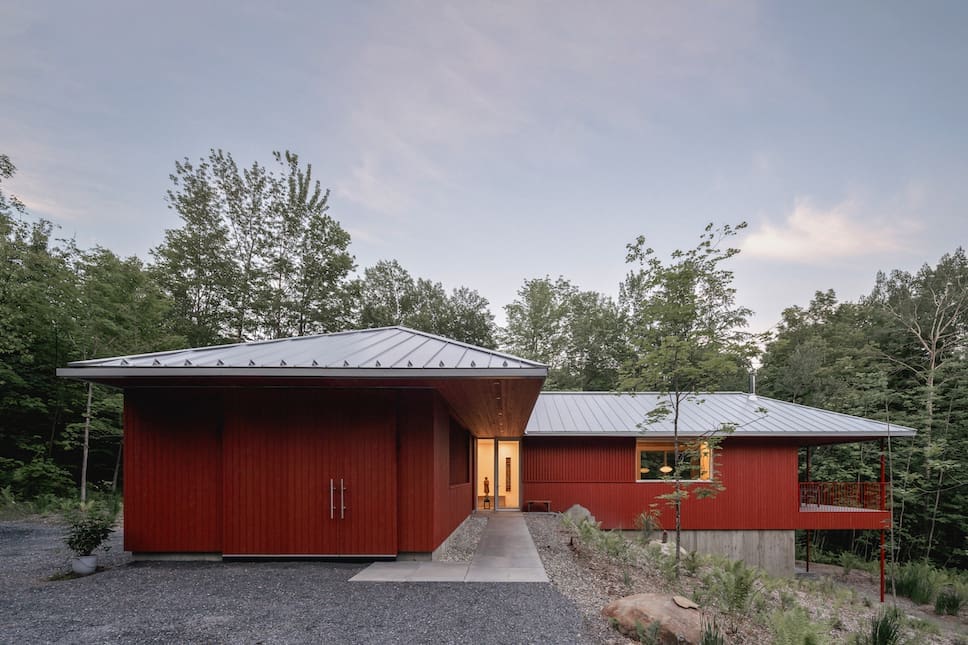 Three Streams House（三溪住宅）丨加拿大魁北克丨Naturehumaine Architecture & Design-8