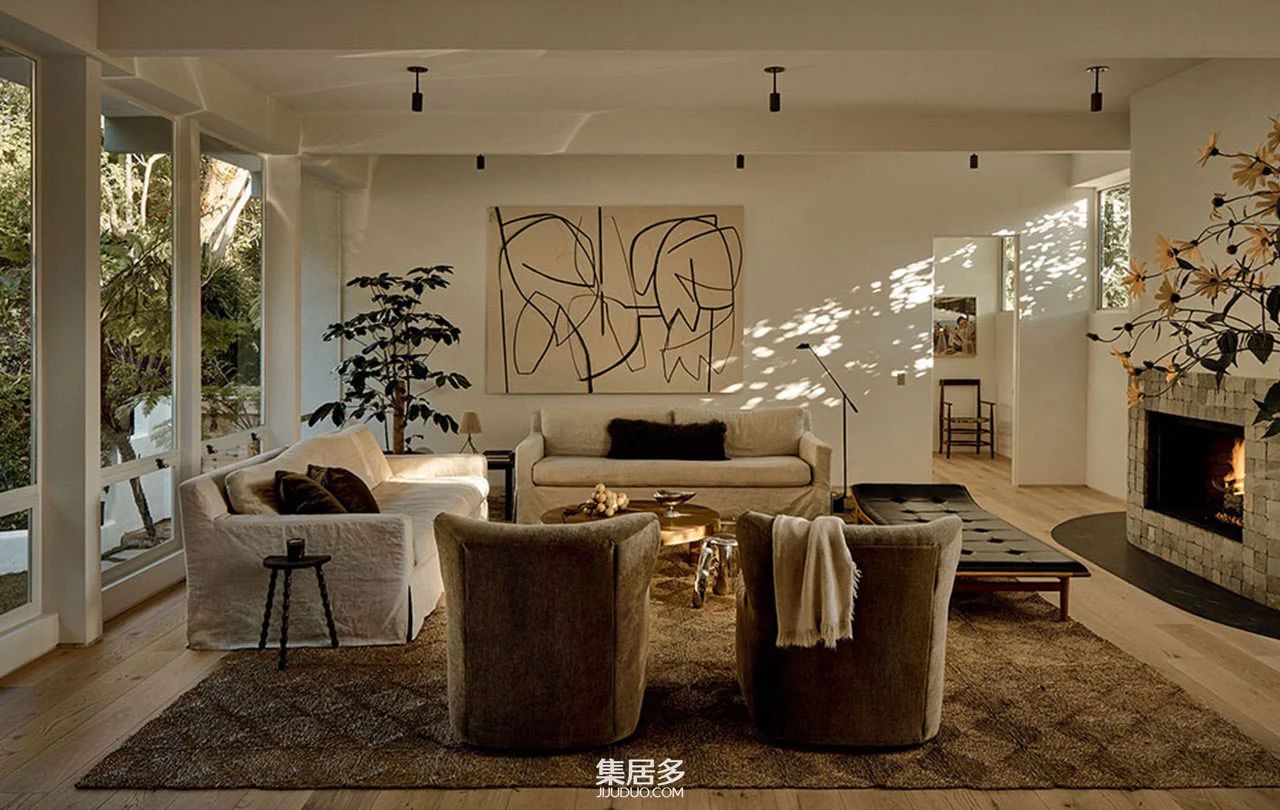 洛杉矶现代住宅 | 光影与自然的完美融合-6