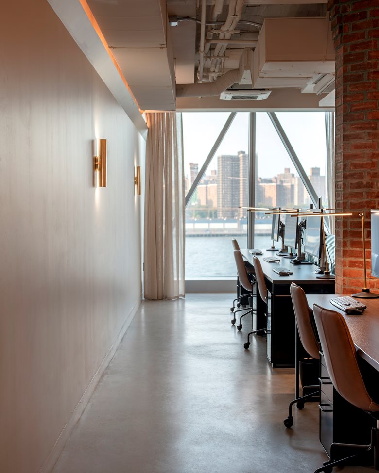 
柔和曲线和原始纹理结合低调时尚的办公室设计 - 戈者设计 | 戈者设计-25