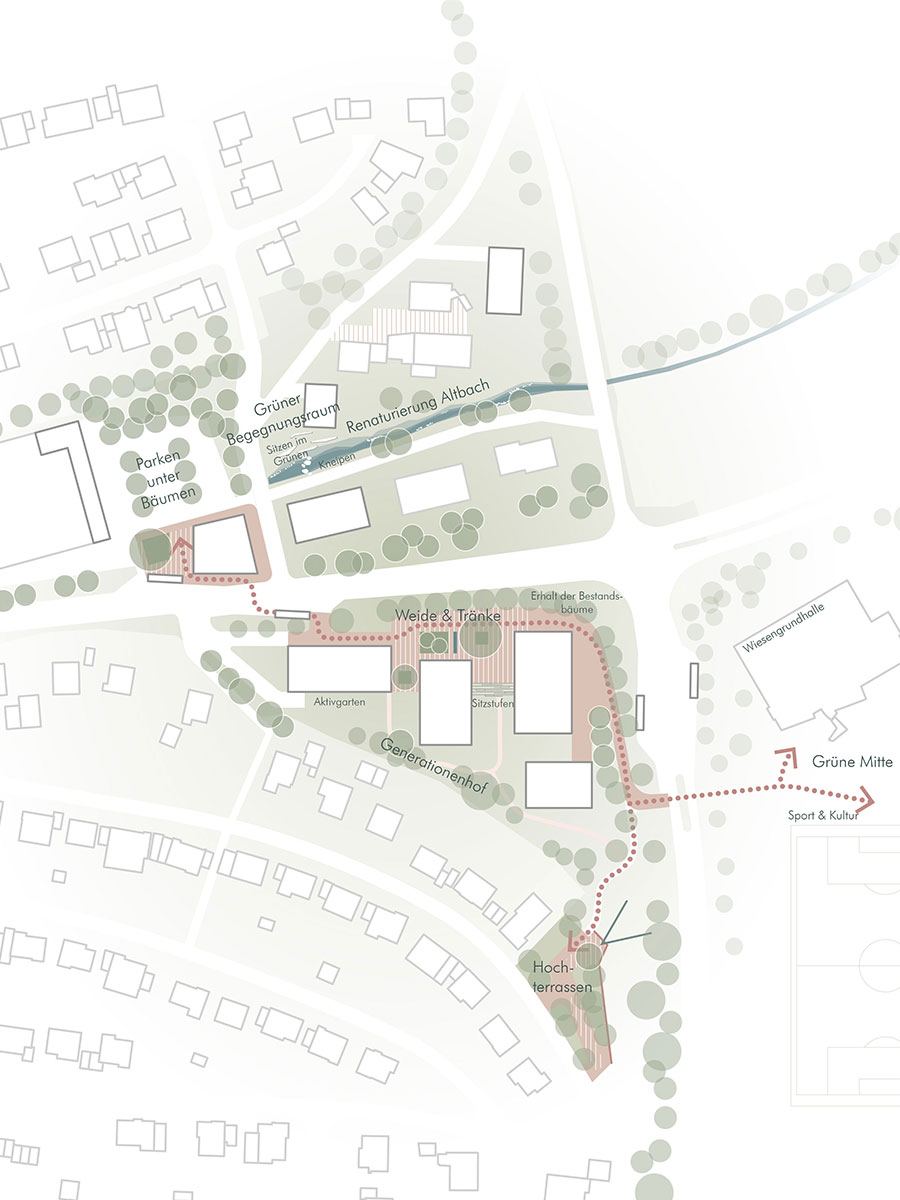 Ortseingang  Dätzingen 村庄入口开发项目丨H|G Architekten und Stadtplaner-14