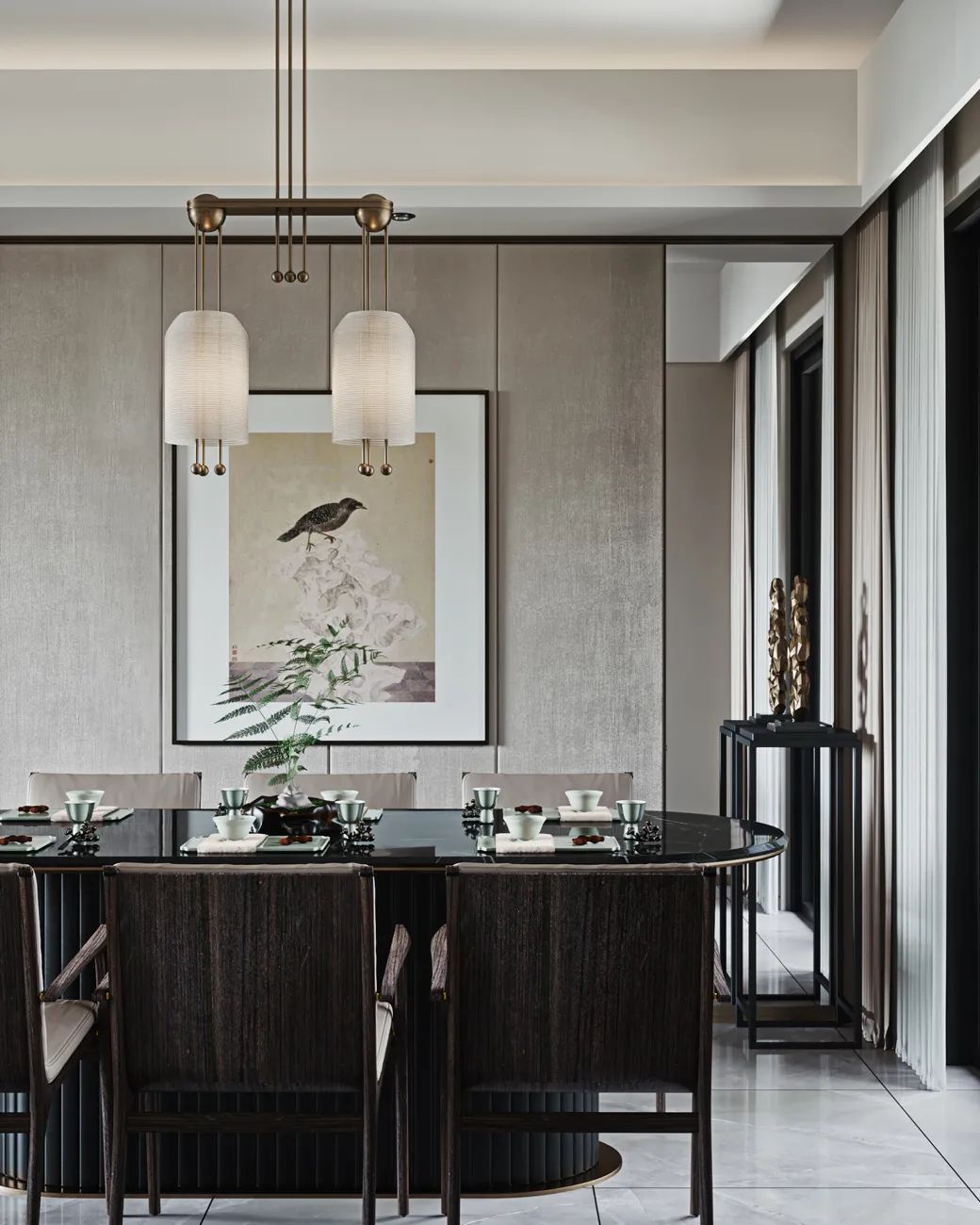 广州俪都府 D1 户型样板间丨中国广州丨戴勇设计研究室-28