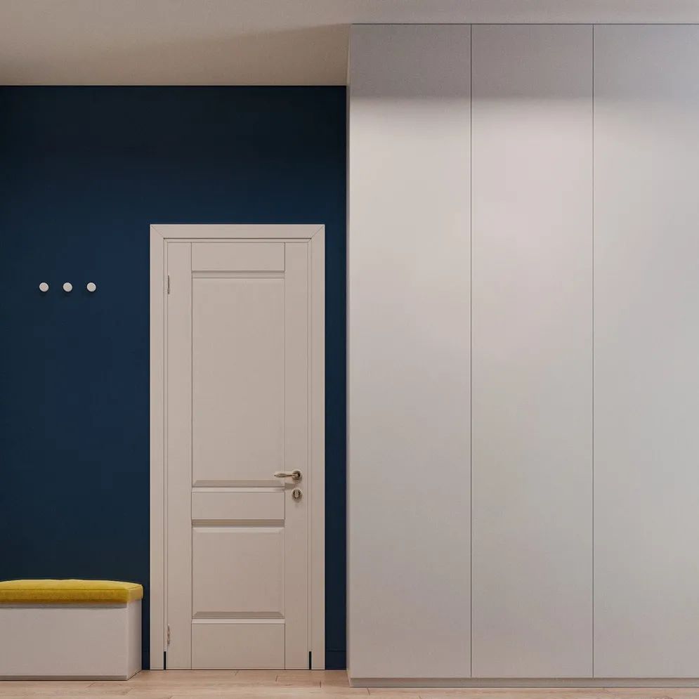 在黄与蓝的生动包围下，自行车上墙了？？？-12