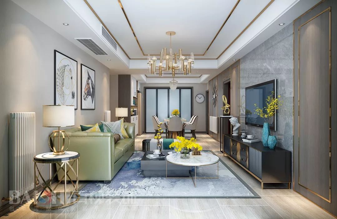 百视设计 | 现代轻奢风家居空间营造-114