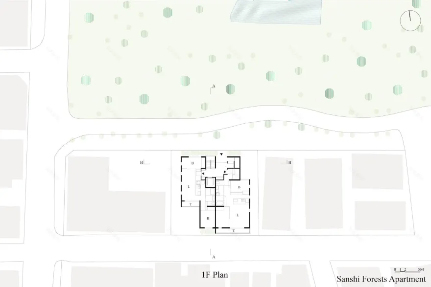 三石森林公寓丨日本东京丨YDS Architects-40