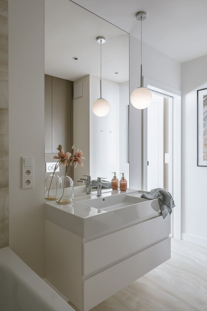 华沙斯科罗谢80平带双阳台公寓设计丨波兰华沙丨HOLA Design-45