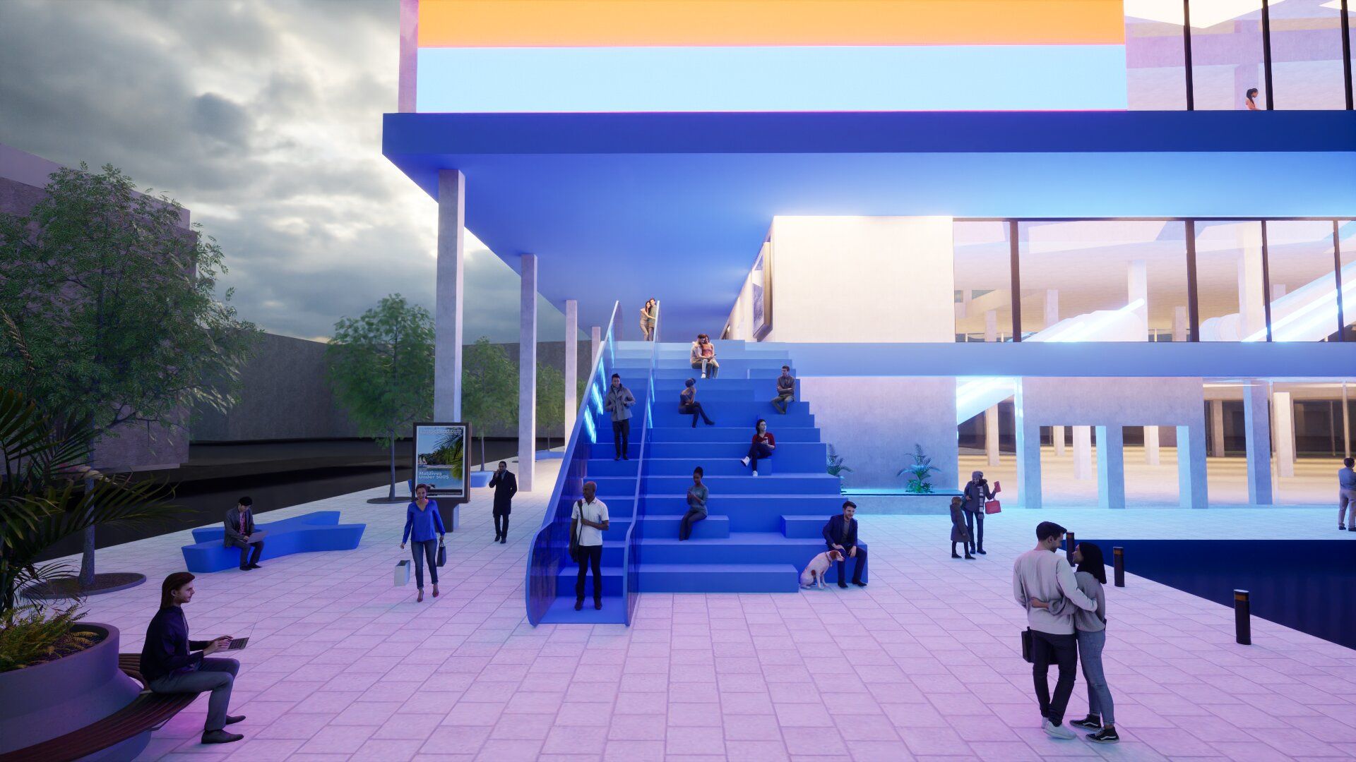 Mixed-Use Highrise: DE.blox-32