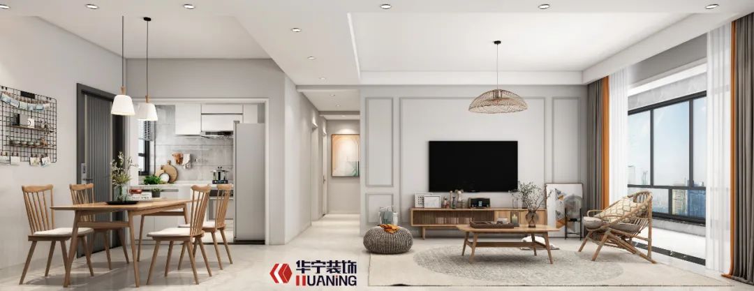 聂敏打造安泰名筑 118㎡北欧空间 | 生活与自然的和谐交响-56