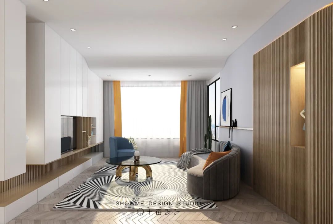 自然禅意,222㎡隆昌西城郡空间设计-22