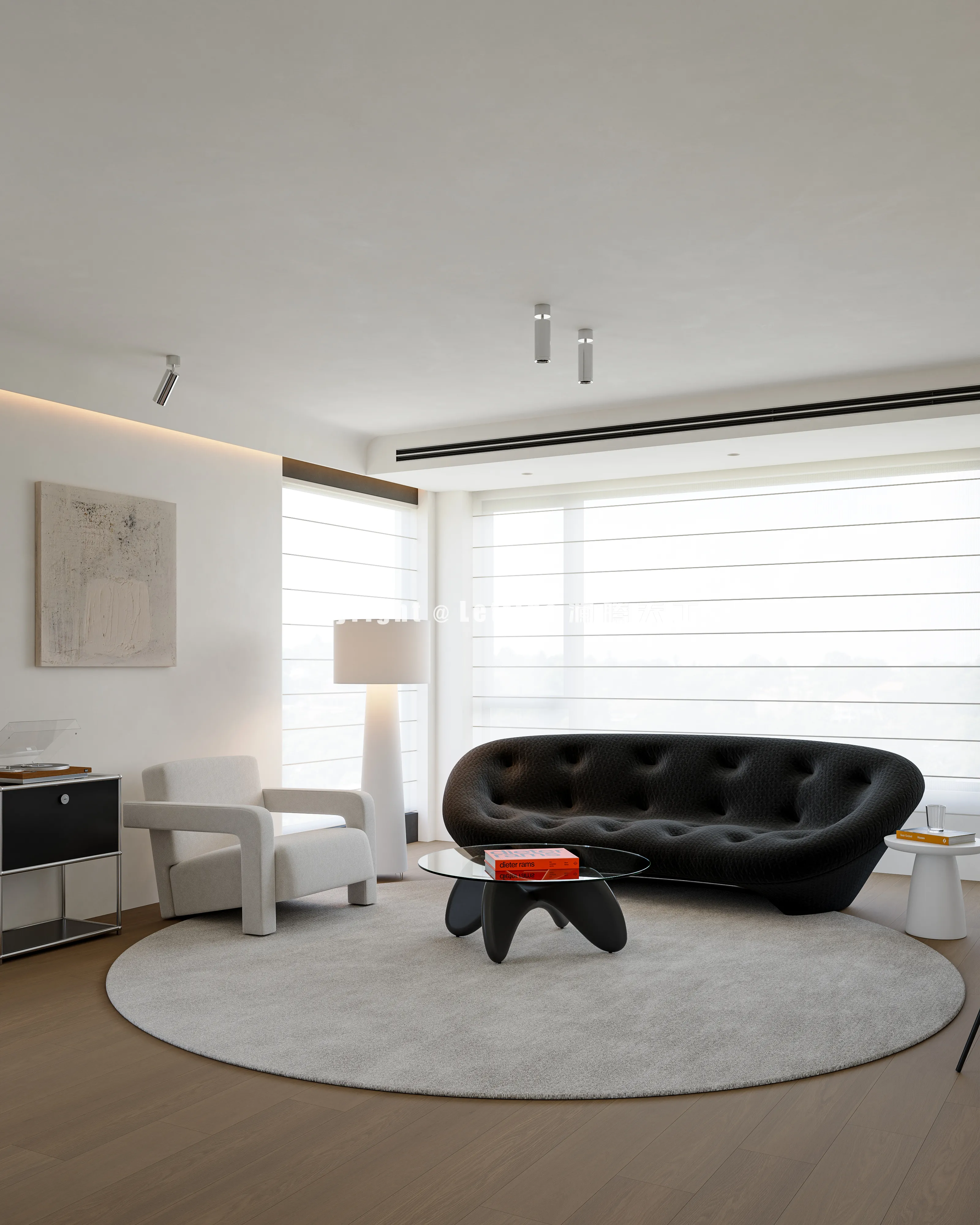 现代极简私宅，干净利落 ​-3