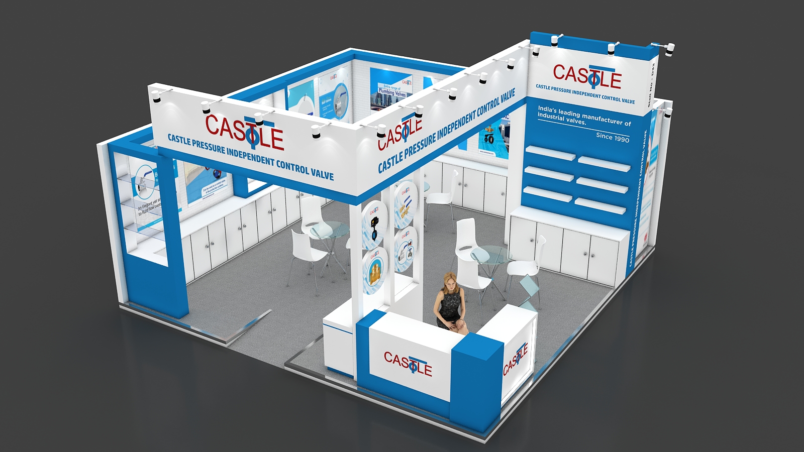 CASTLE VALVES @ (ACREX INDIA 2024)-6