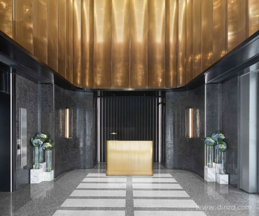 上海陆家嘴金融中心奢华样板房设计-7