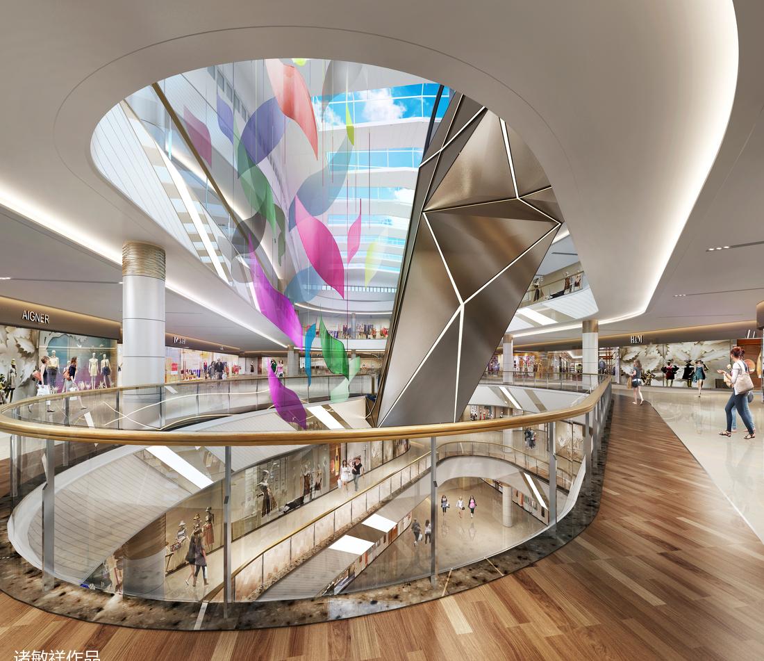 
广东梅州东汇城购物中心室内设计 -19