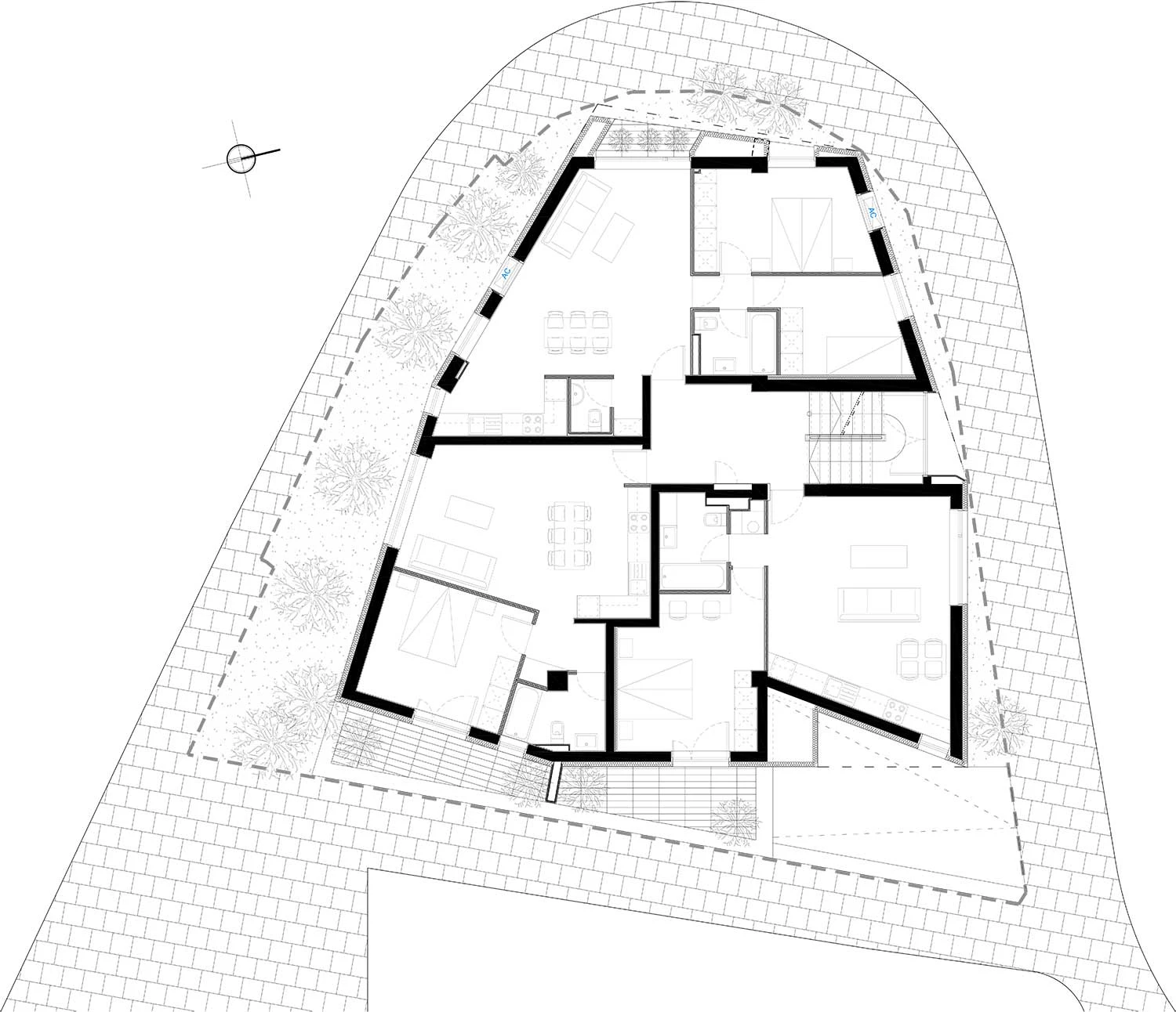 融合传统元素的现代城市别墅-25