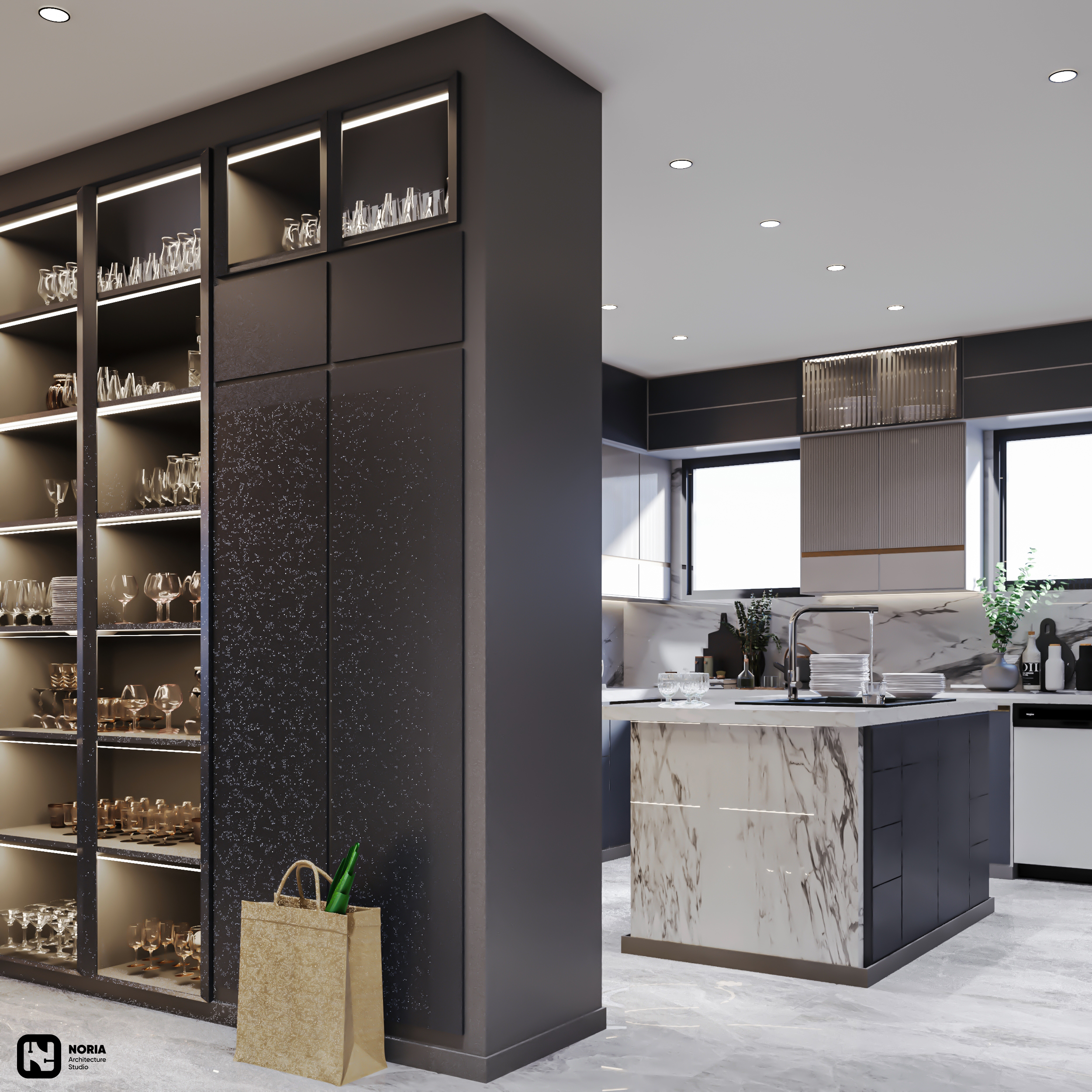 接待处和美式厨房-12