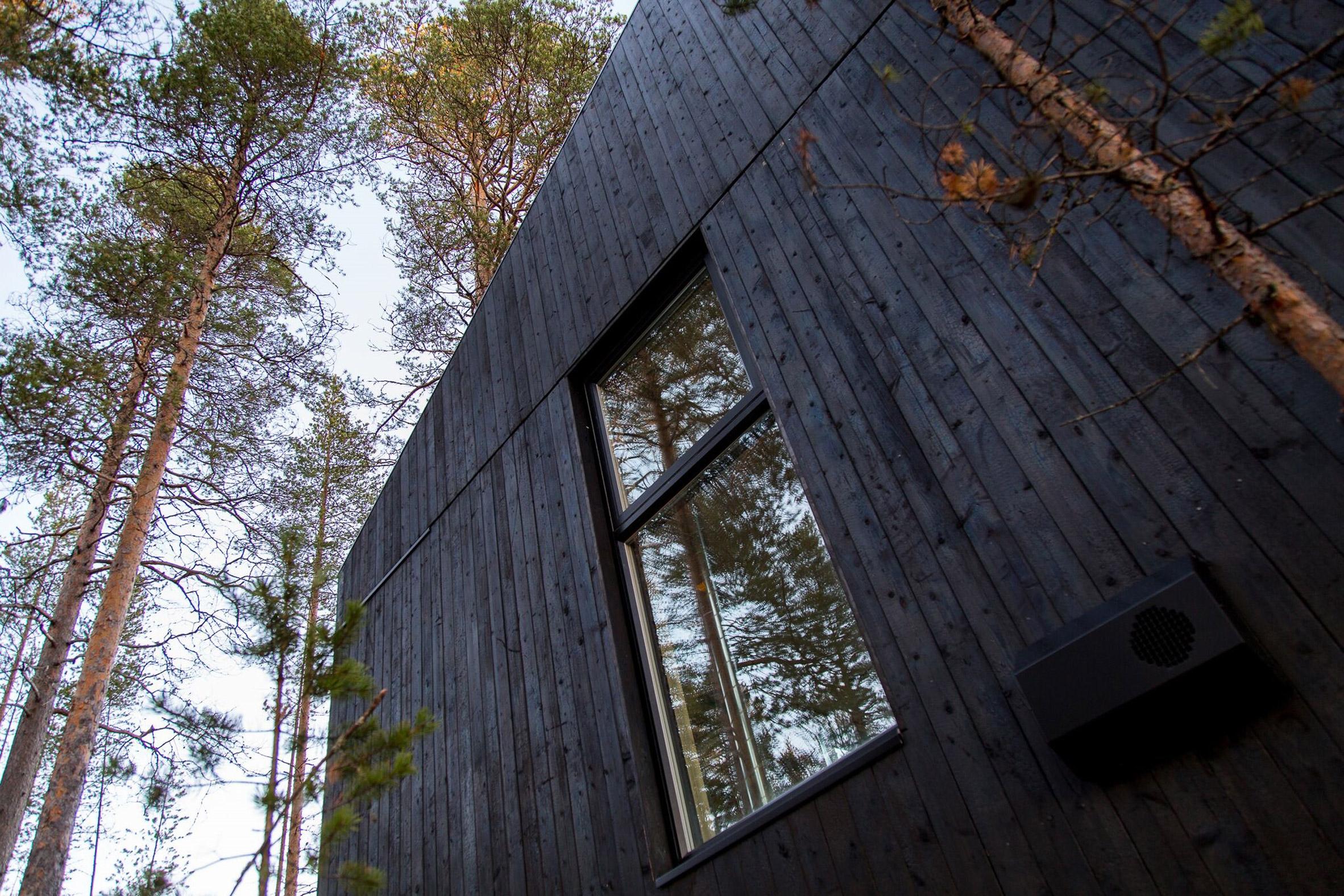 Snøhetta 打造瑞典 Treehotel 最高最大树屋，融入北极光美景-9