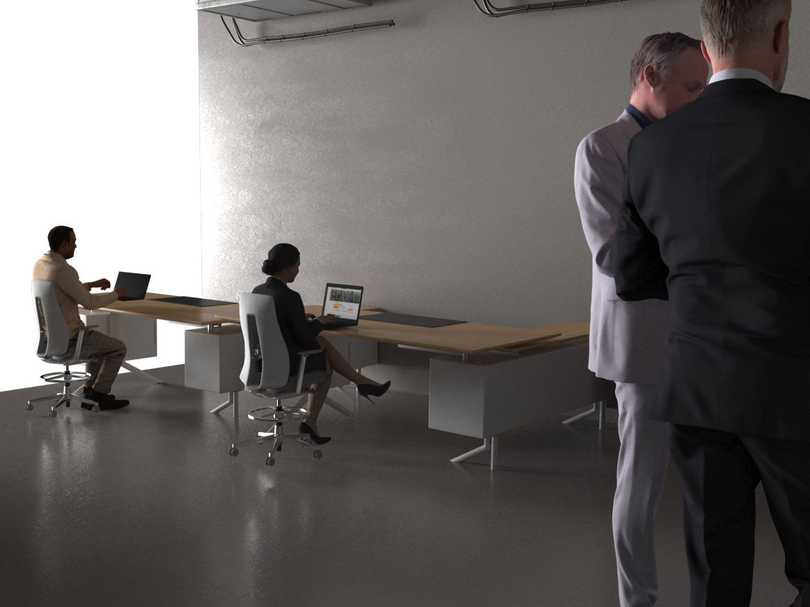 Office 3D Model Design-7