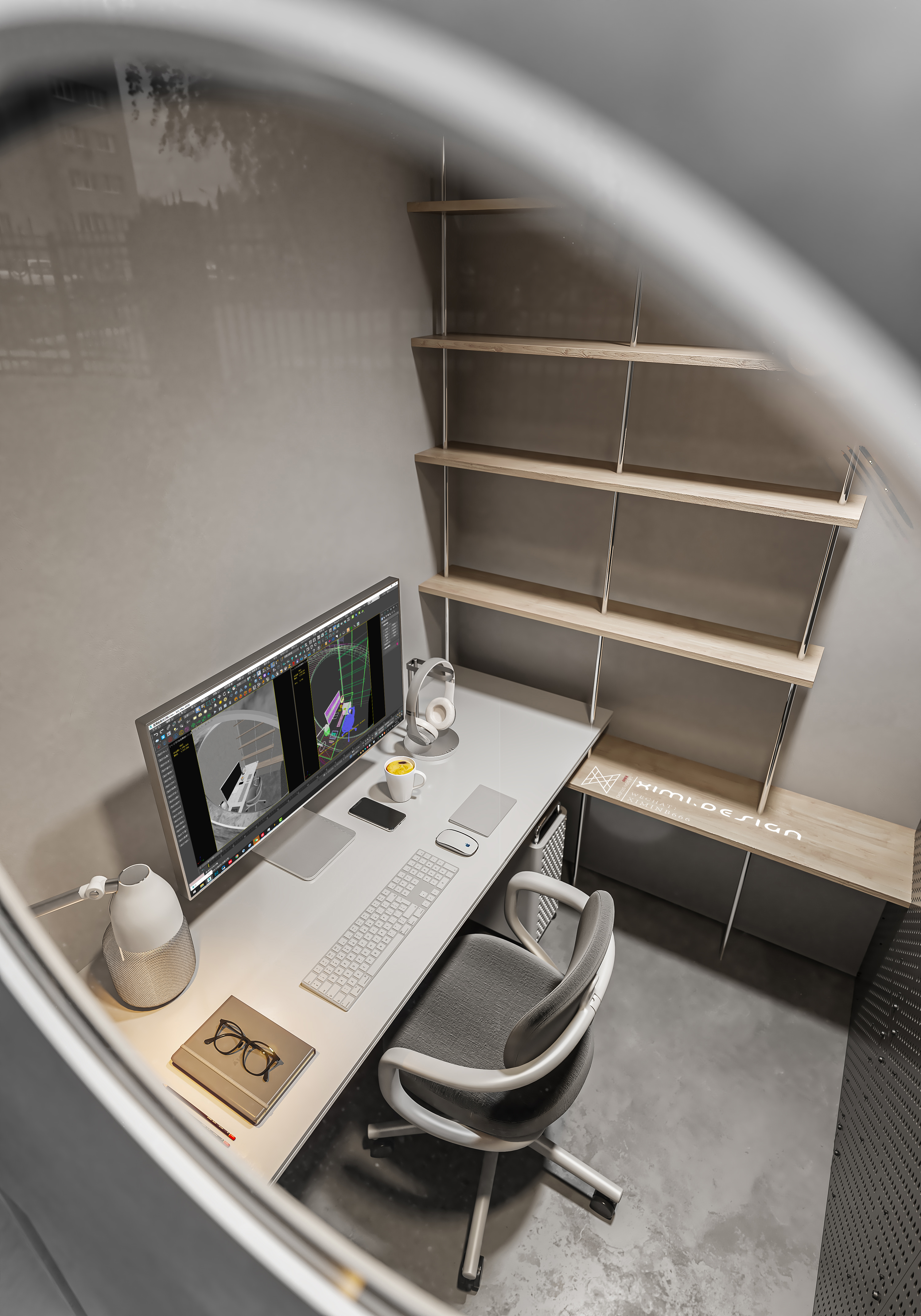 正在学堂办公空间设计丨XIMI DESIGN 出品-17