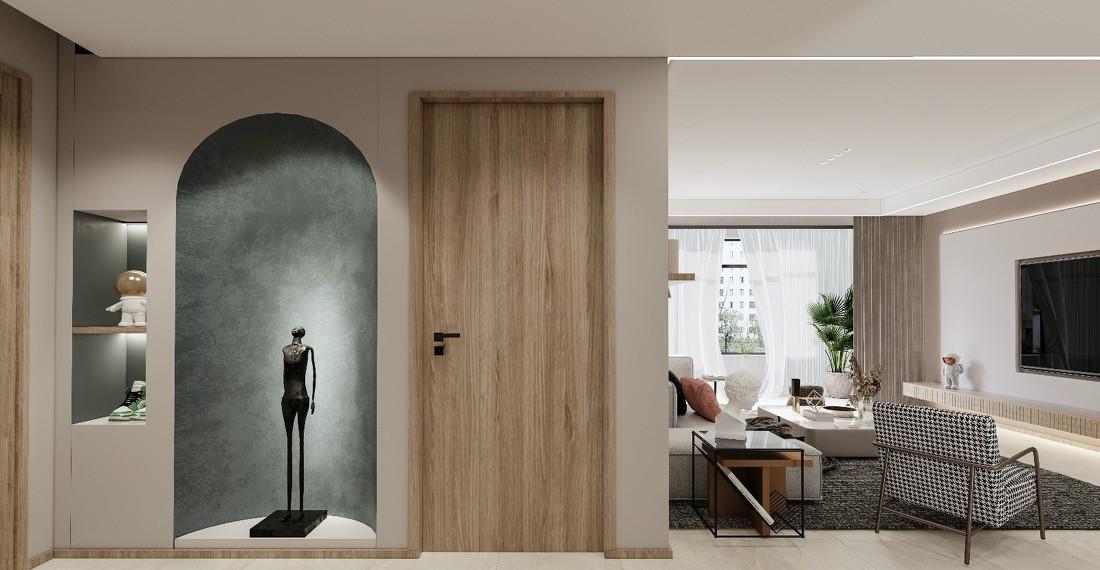 暖色调浪漫家居,细节中展现艺术气息-6