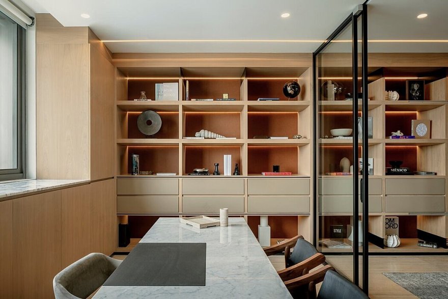 巴西利亚顶层公寓丨墨西哥墨西哥城丨Taller David Dana-12