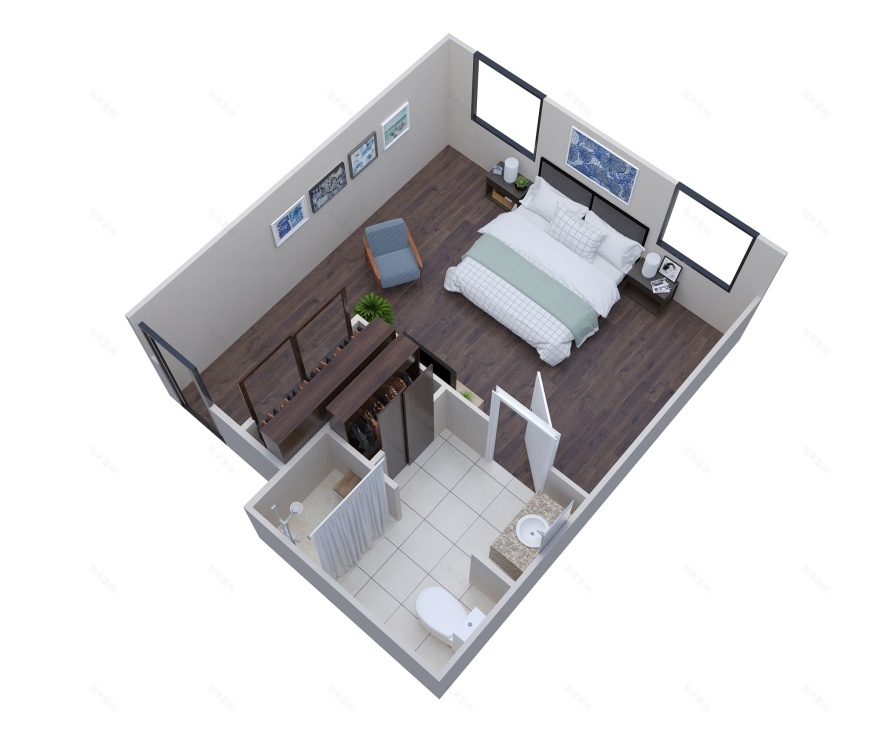 3D 渲染服务丨美国俄克拉荷马城丨The 2D3D Floor Plan Company-25
