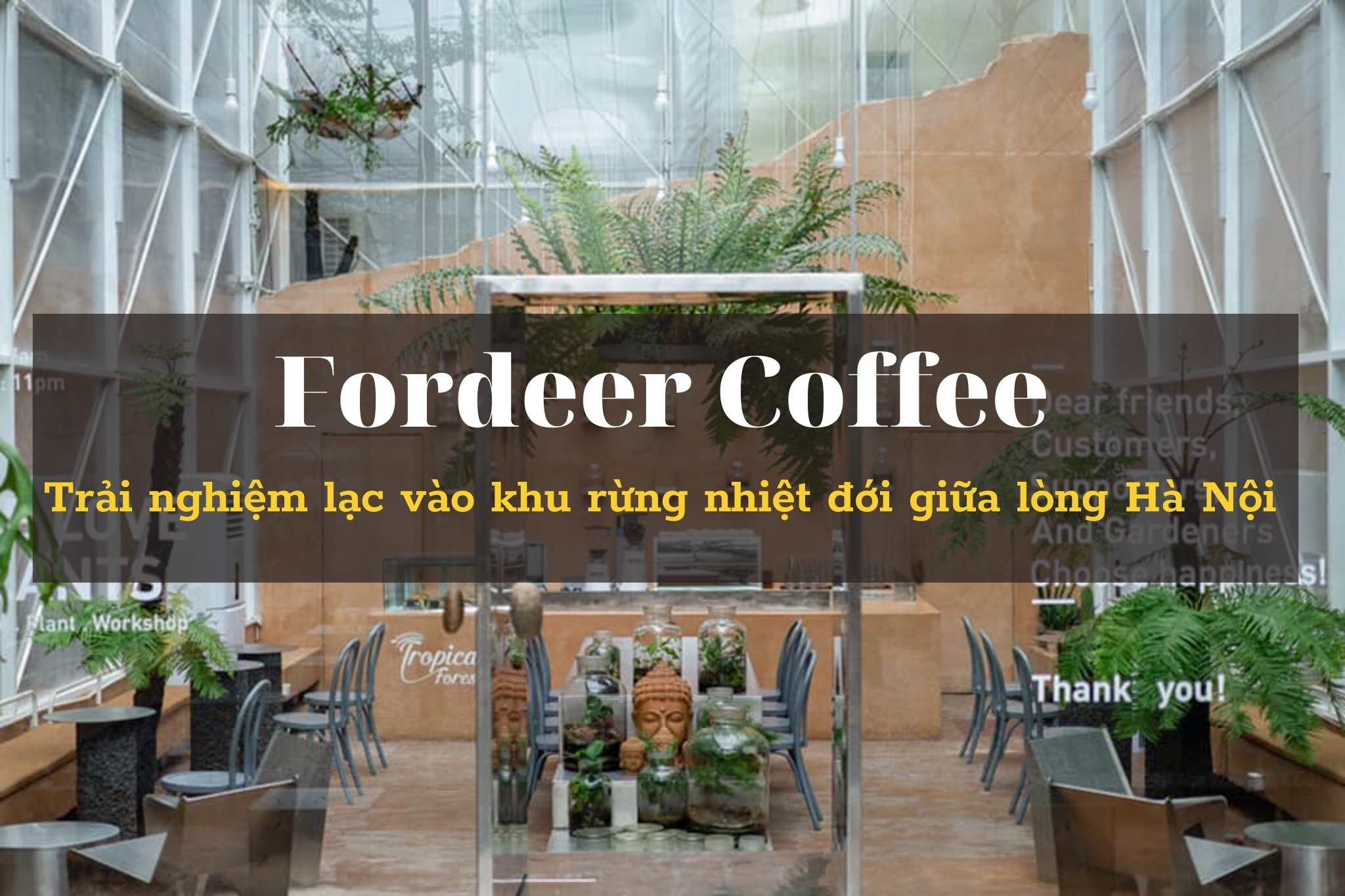 Fordeer Coffee室内设计丨越南河内丨KenDesign-10