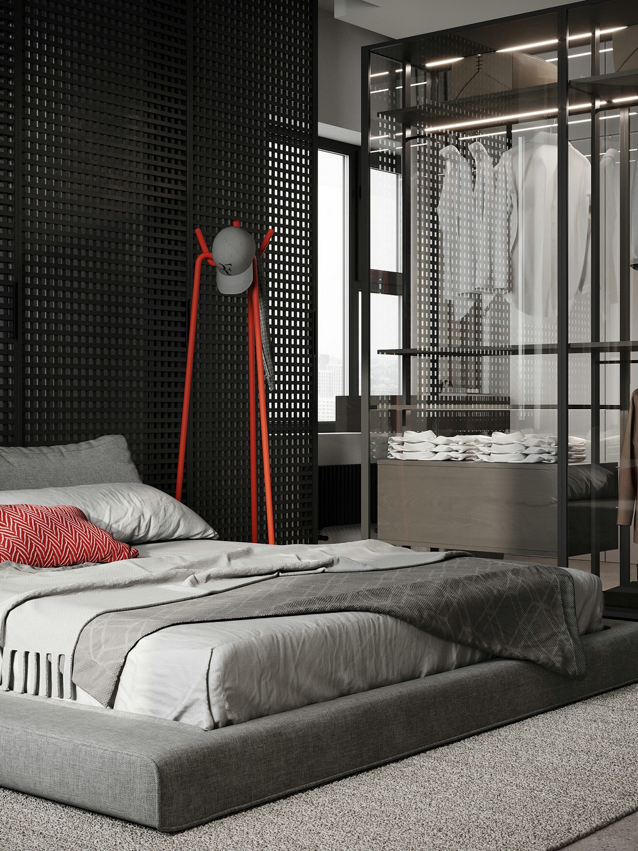 124㎡灰色系住宅设计-11