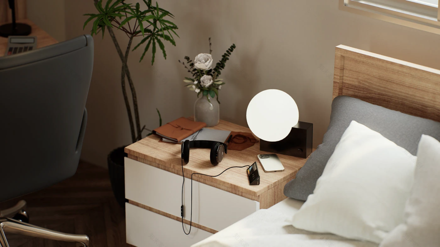 风格室内设计(青年卧室)-23