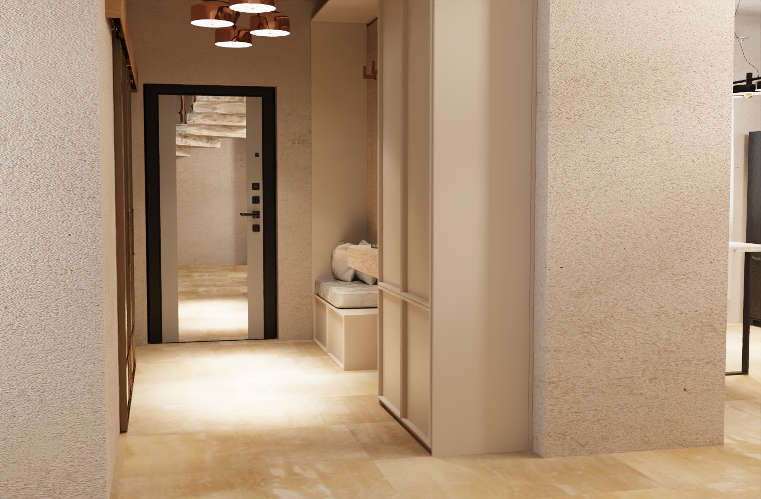 Warm Minimal Interior | Ground Floor-11