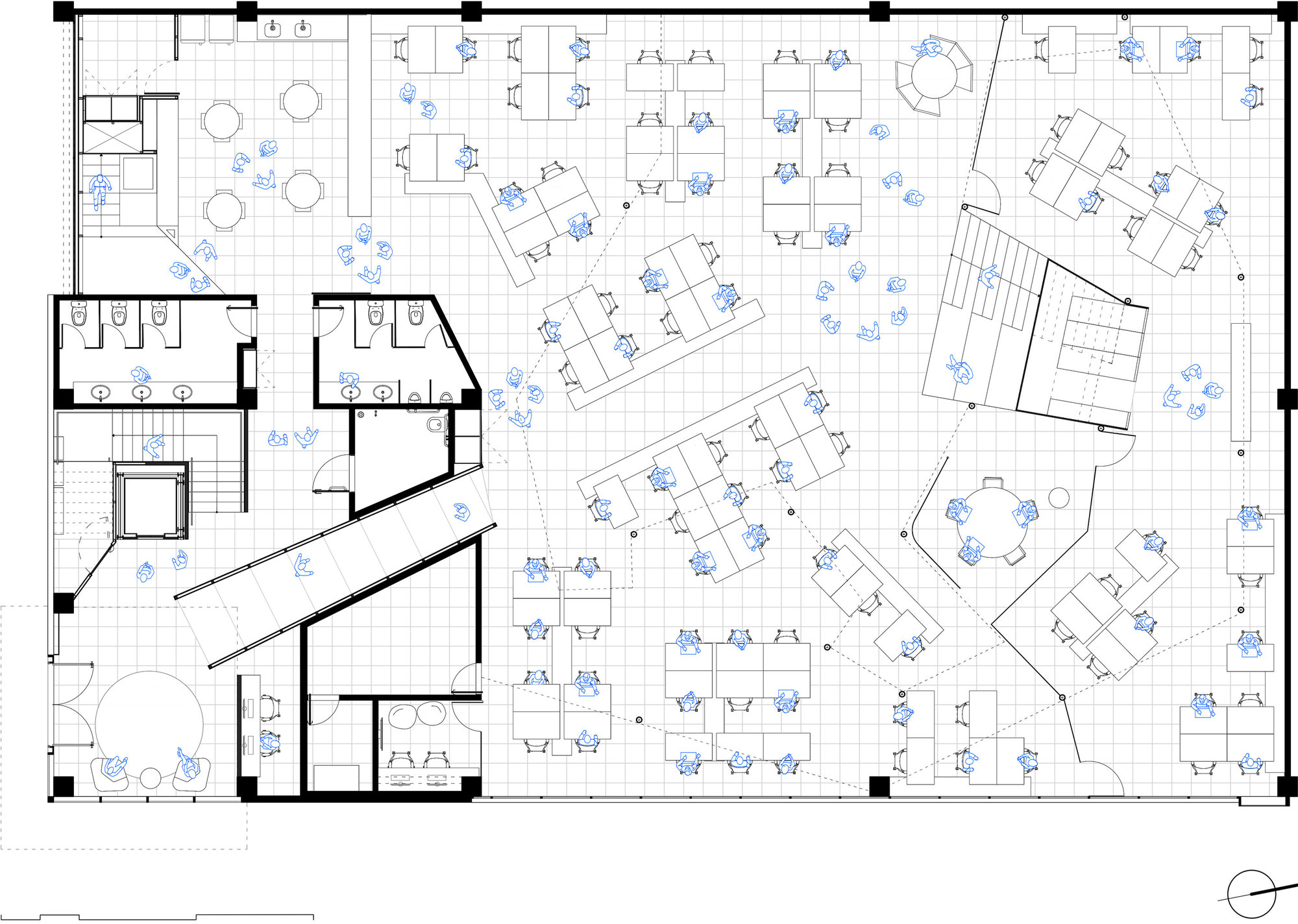 巴西皇家 fic 总部办公空间设计-33