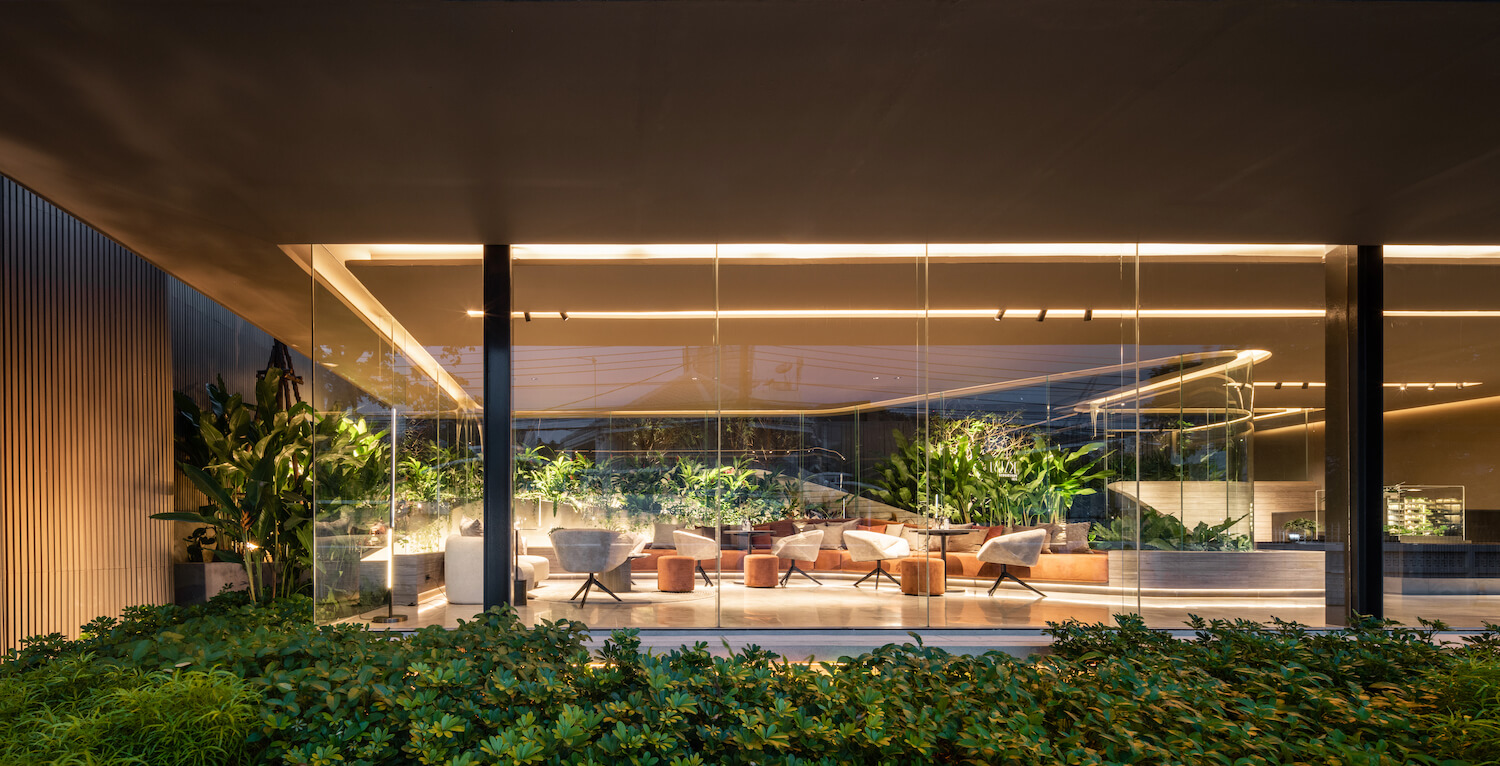 卡尔姆·阿里顶层公寓,展示画廊丨泰国曼谷丨Paon Architects-7