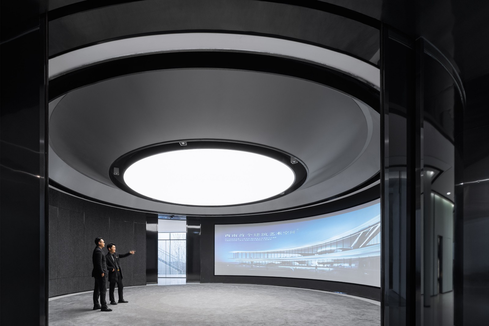 重庆旭辉∙江山雲出售楼中心 | 融入自然的艺术画廊-11