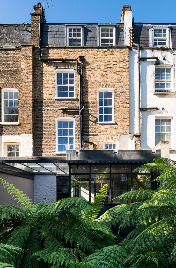 伦敦 19 世纪历史建筑中的前卫现代室内设计-22