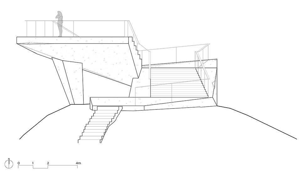 深圳梅沙尖城市看台丨中国深圳丨line+建筑事务所-150