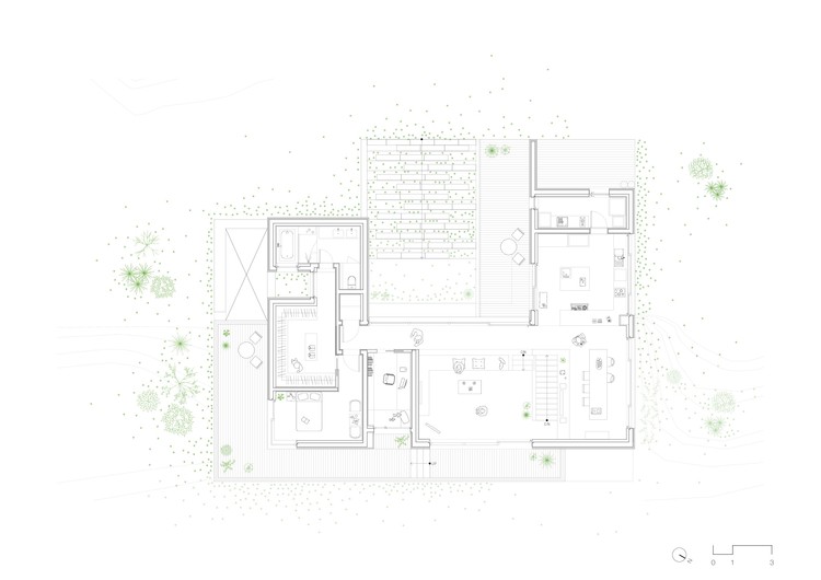 韩国“淡出”住宅，自然景观与室内设计的完美融合-34