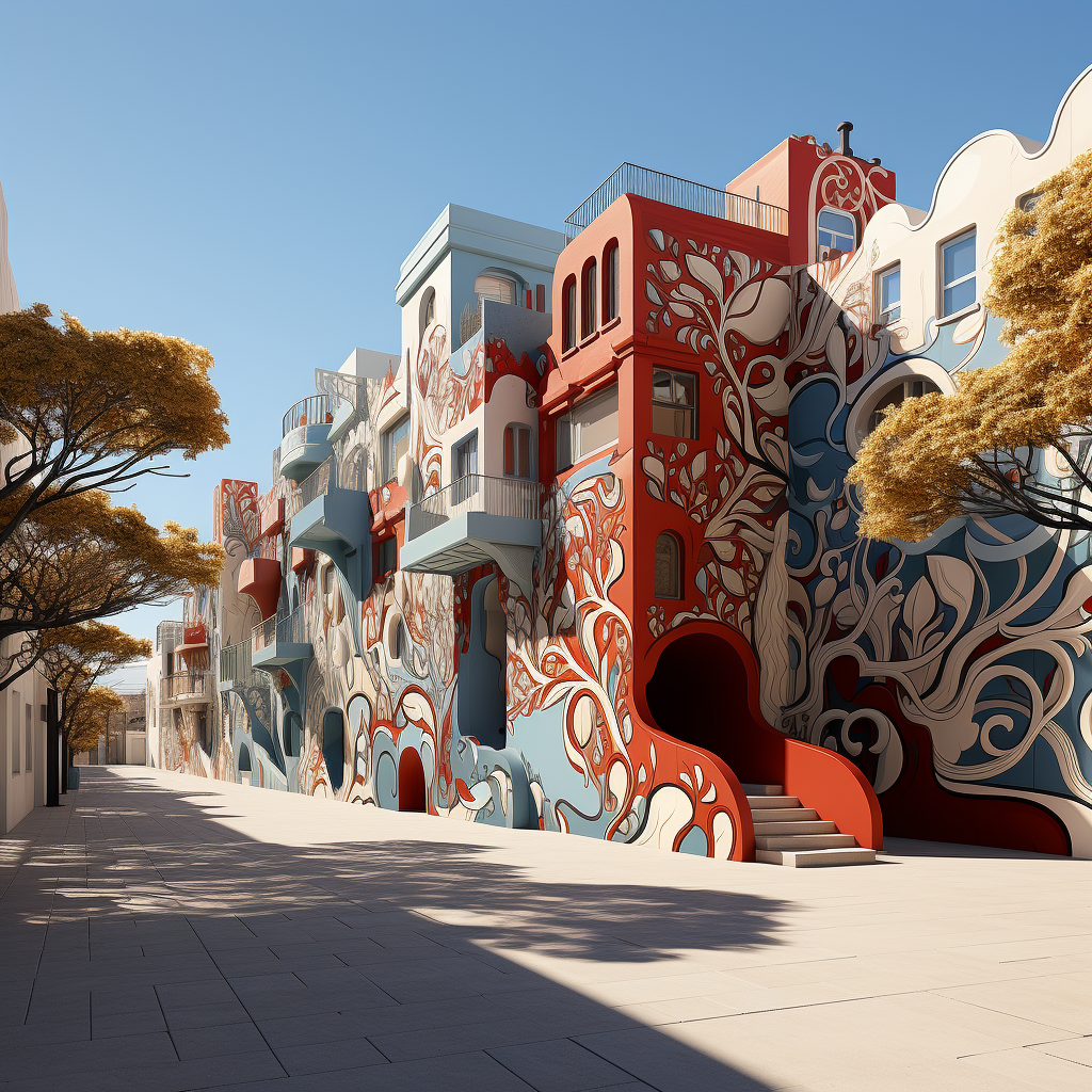 Colorful Cityscapes | Mediterranean Scene-15