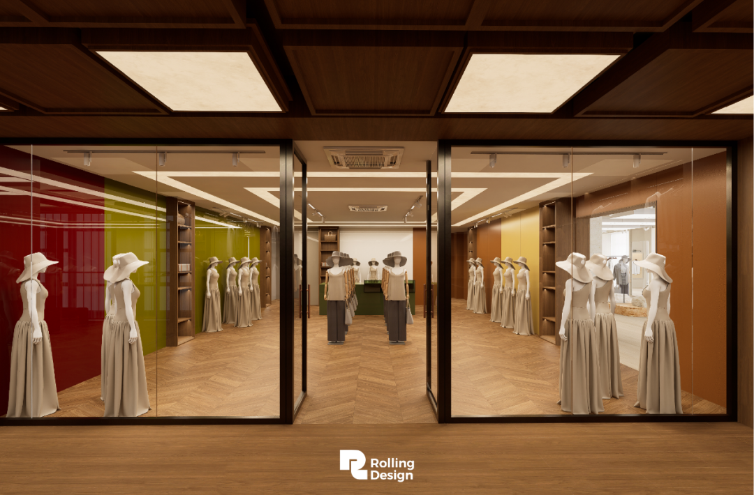 现代框架下的复古切片|6800㎡女装总部办公楼-48