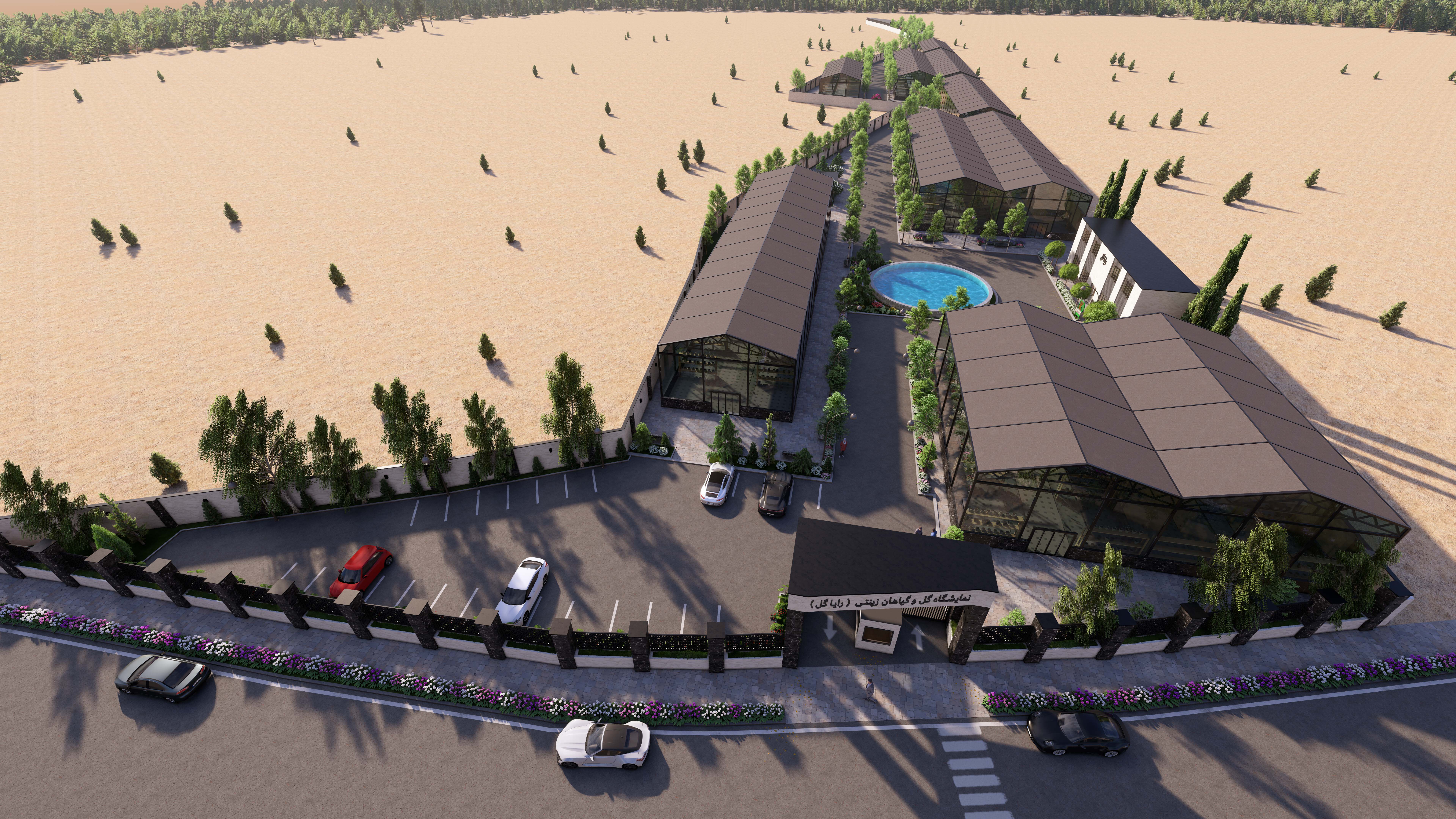 花卉购物中心丨伊朗德黑兰丨Mehrdad Ghazaghi-6