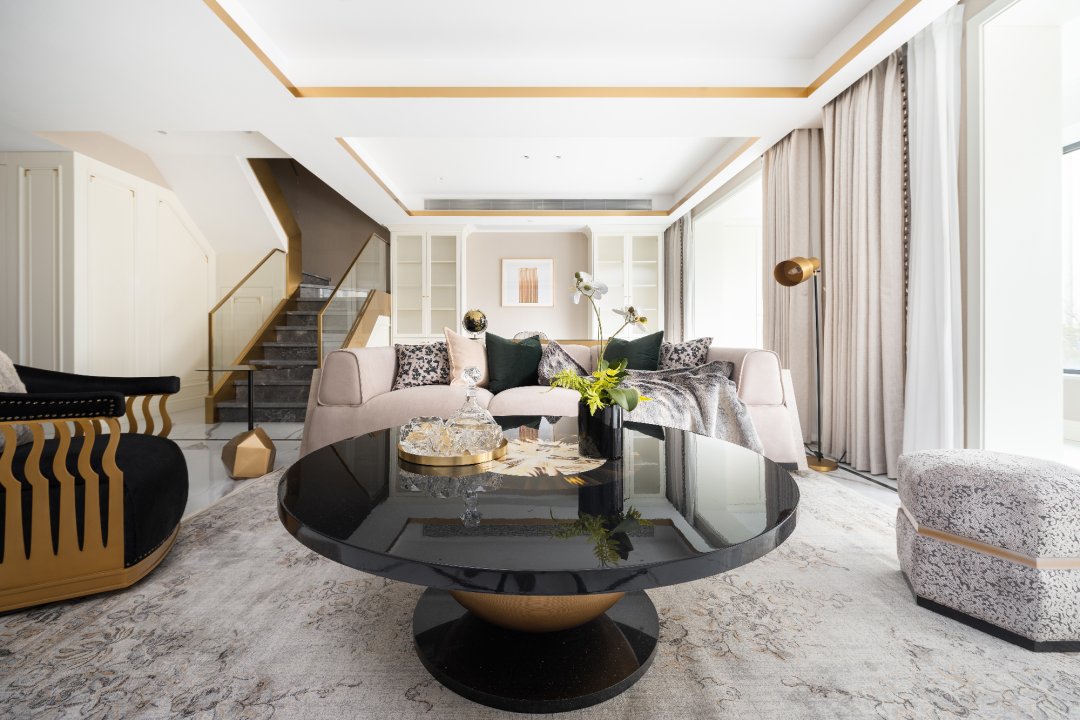 常州180平米美式轻奢家居丨中国常州丨王丽雅-9