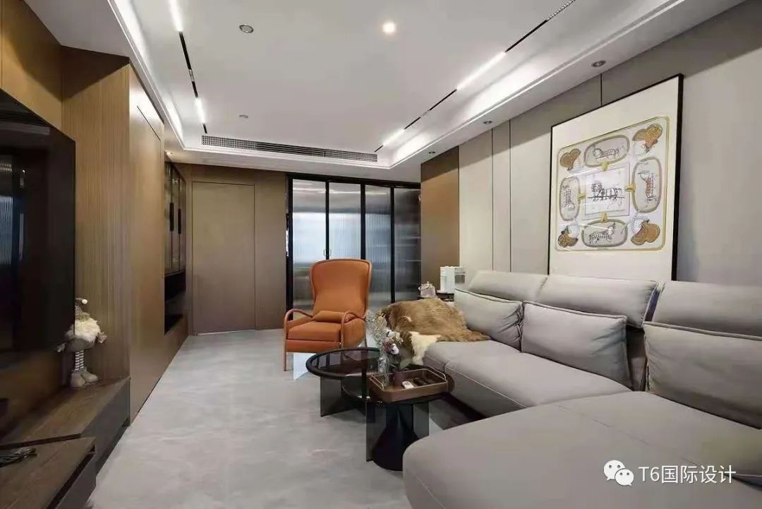 现代轻奢黑白灰精致温馨之家丨中国浦东新区丨宋明轩-22