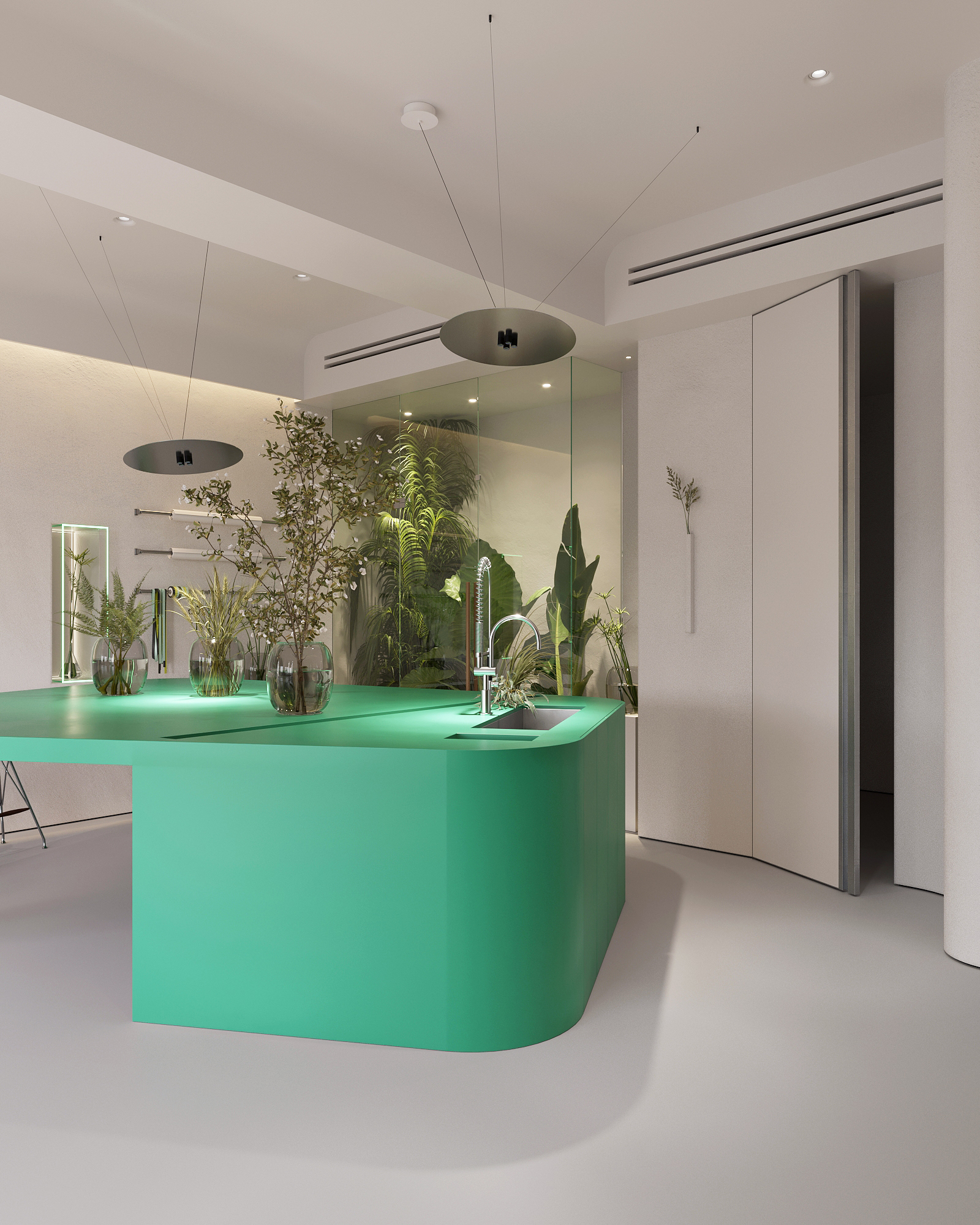 花店工作室；花艺工作室 丨俄罗斯圣彼得堡丨YUNONA NEZVANKINA-11