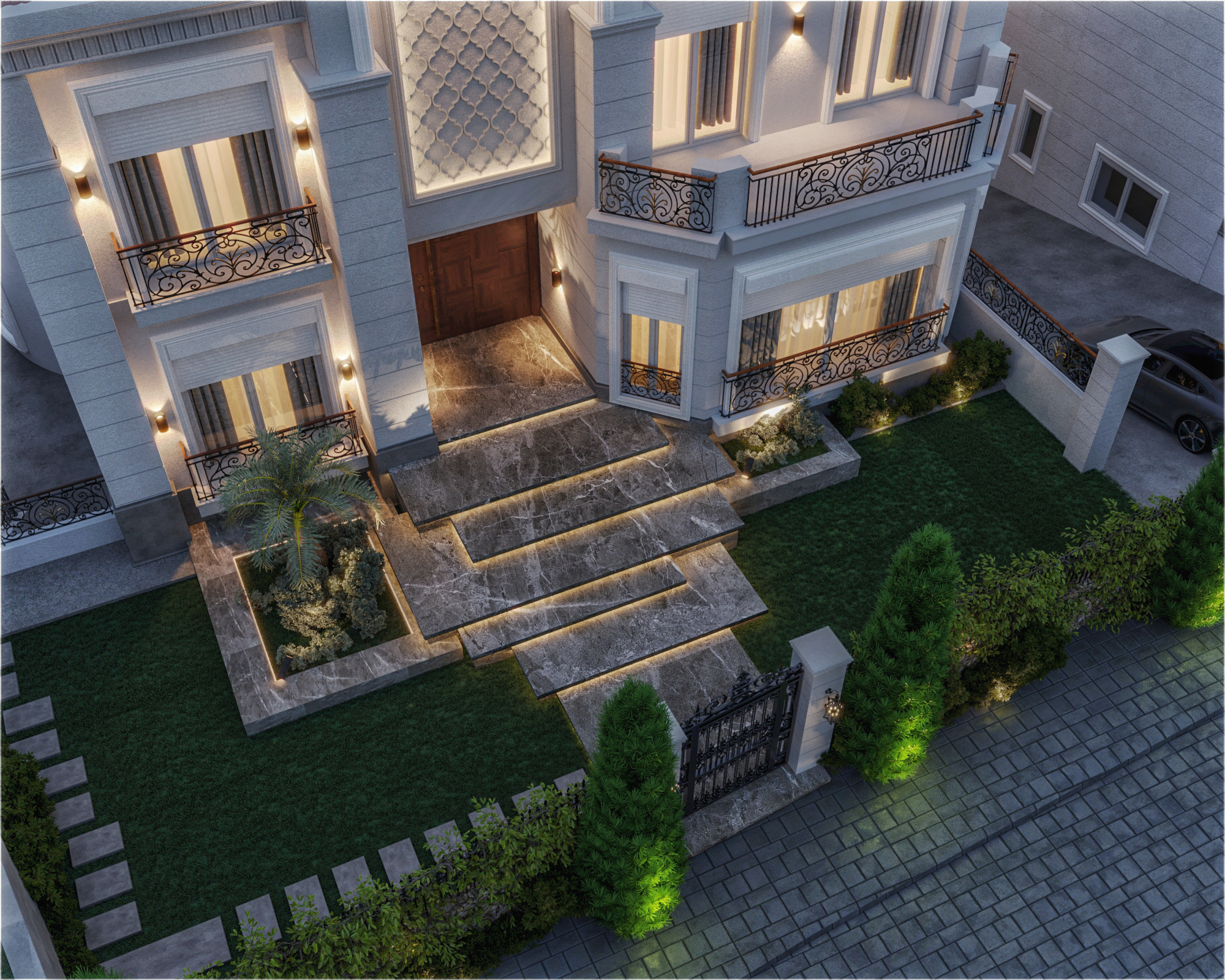 别墅丨埃及开罗丨Moamen Amin-12