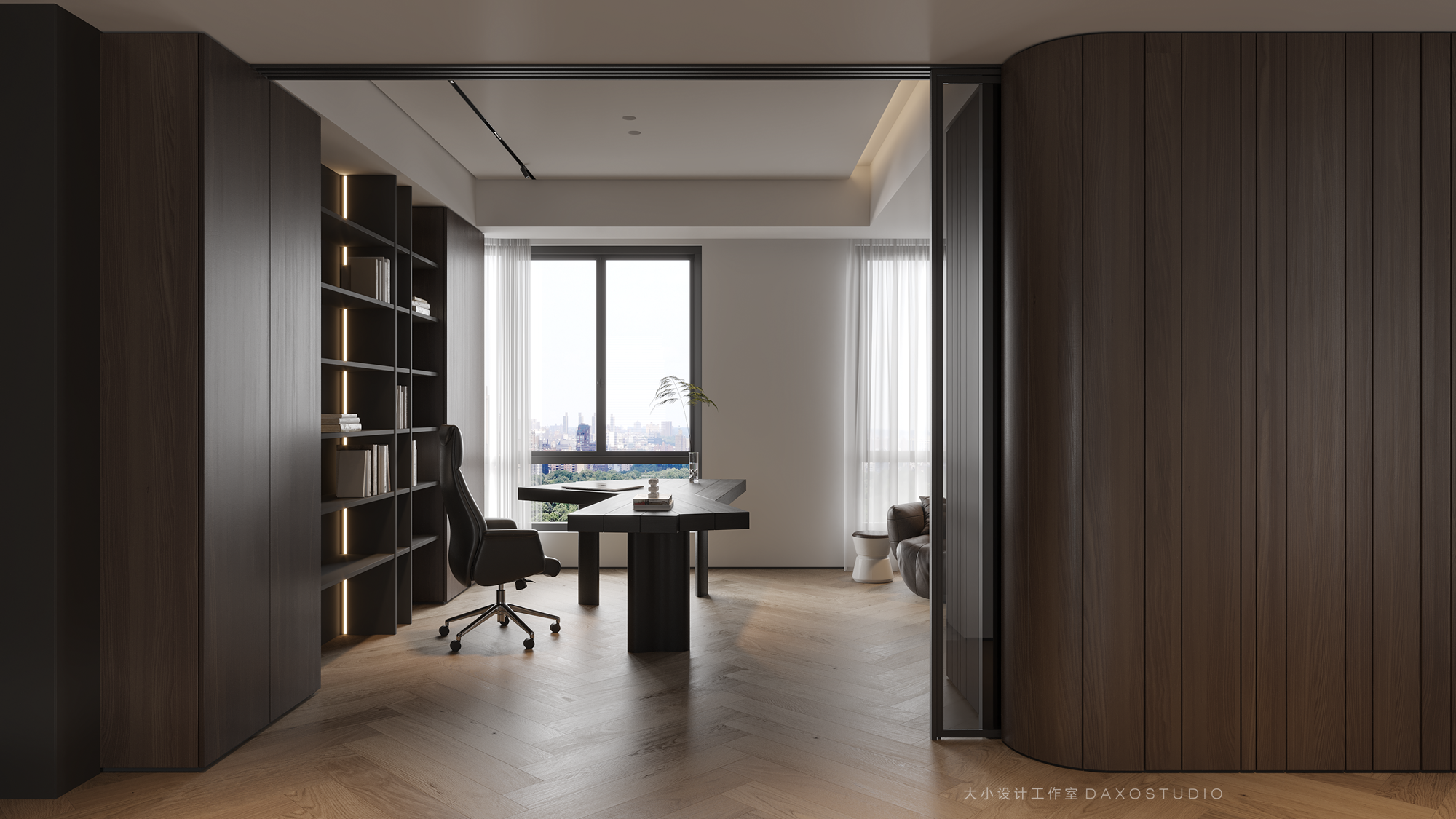 新光·皇庭水岸 520㎡顶复奢宅丨中国福建丨大小设计工作室-44