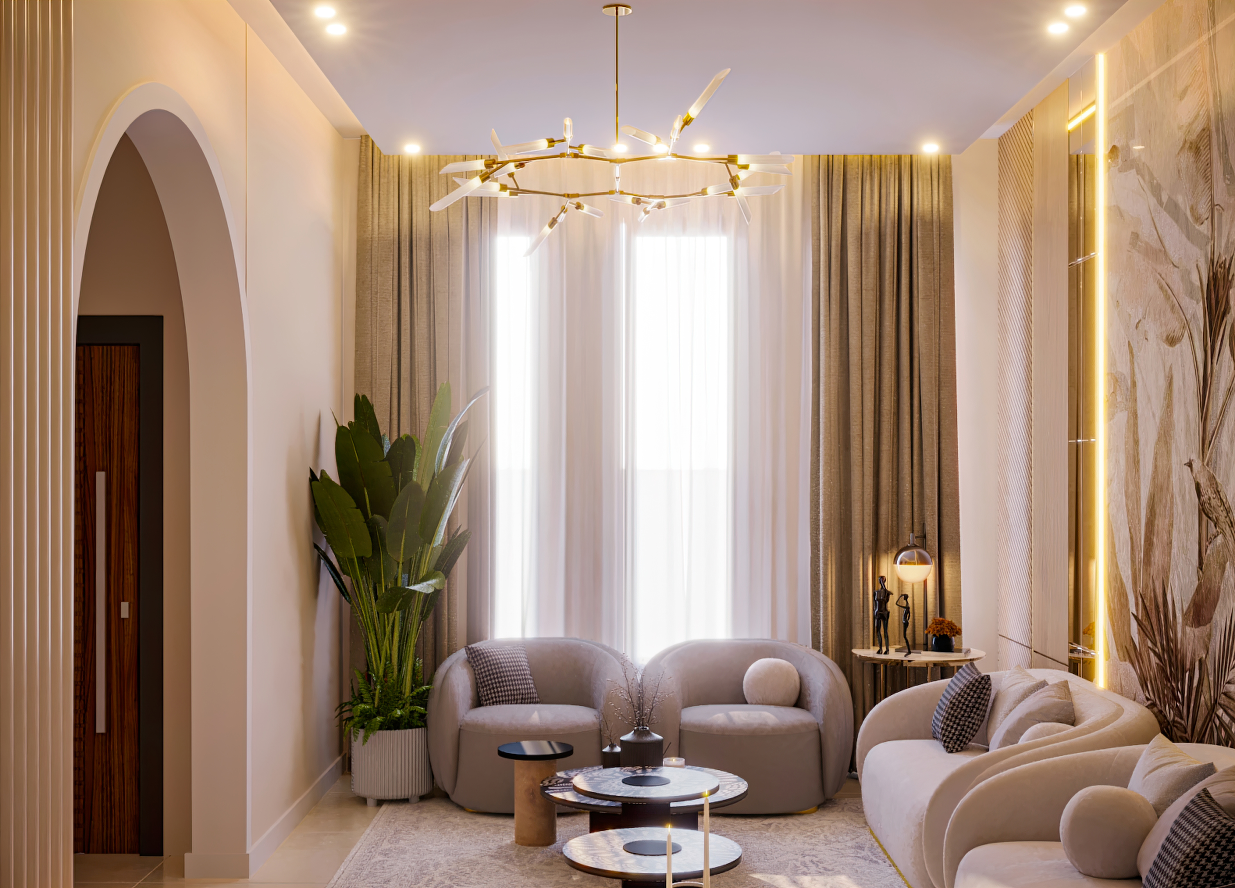 Interior Design For Men Majlis-7