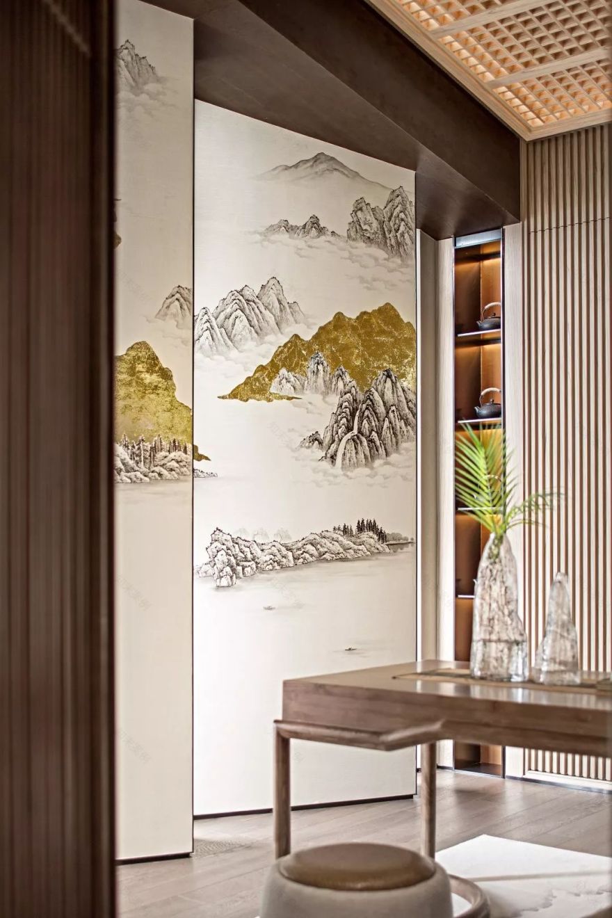 崇義綠邦合一山居銷售中心 | 竹鄉文化的室內空間演繹-42