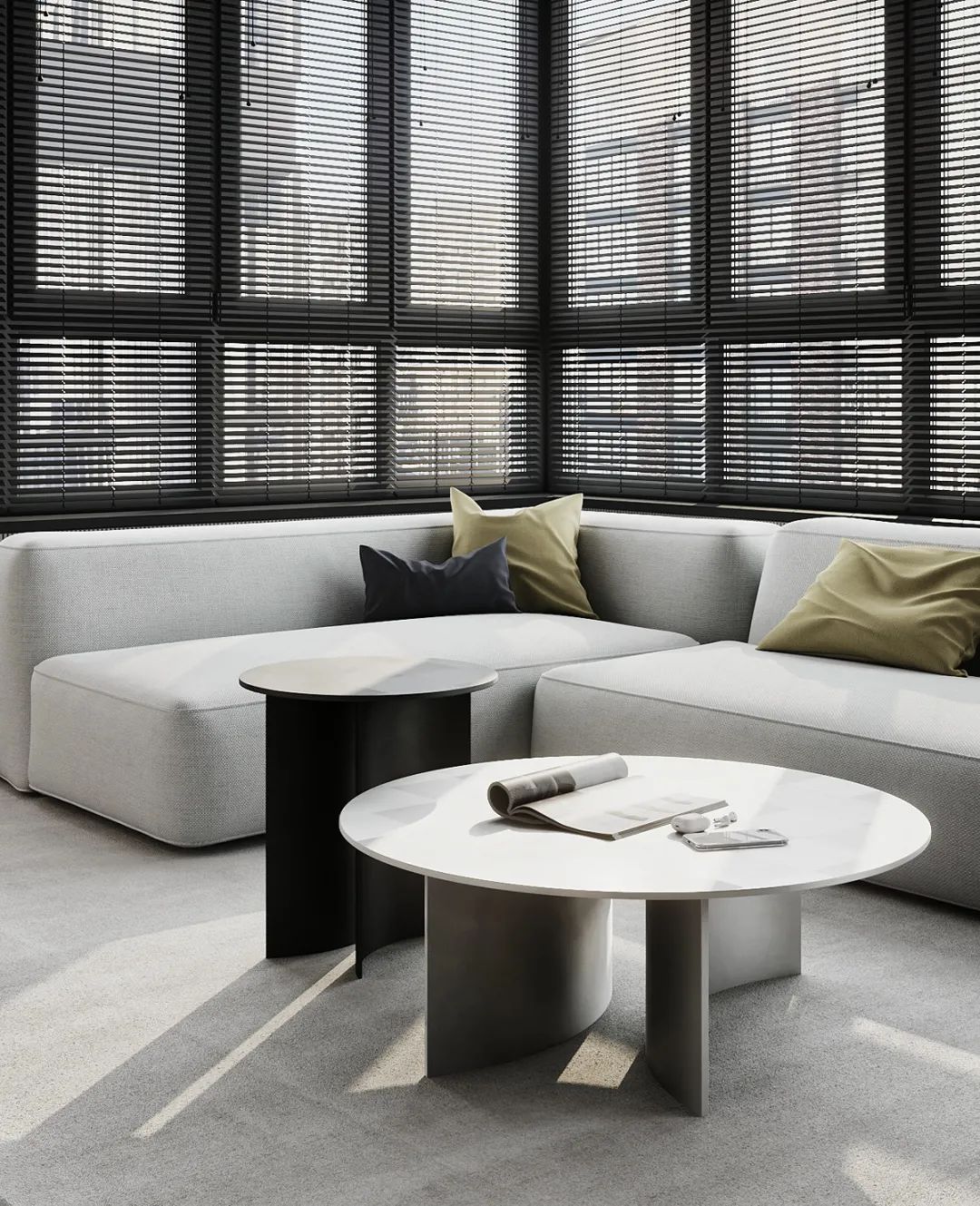 97㎡现代简奢公寓-14